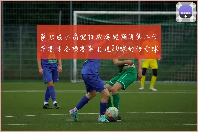 萨尔成水晶宫征战英超期间第二位单赛季各项赛事打进20球的传奇球员
