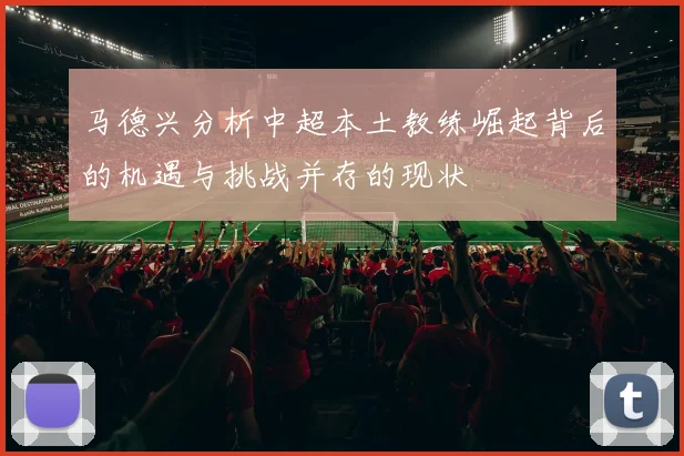 马德兴分析中超本土教练崛起背后的机遇与挑战并存的现状